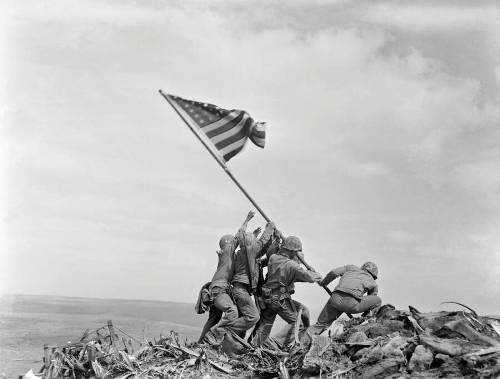 Image of Flag Raising at Iwo Jima